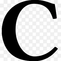 字母linux免费字体.字母c