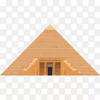 埃及金字塔中美金字塔古埃及剪贴画金字塔