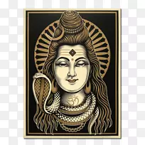 Shiva Neelkanth mahadev庙Ganesha Brahma Parvati-主湿婆
