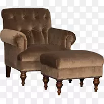 俱乐部椅脚休息家具沙发-脚凳