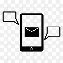 iphone短信电脑图标符号-SMS