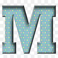 字母表字母剪贴簿m-字母m