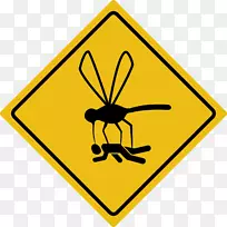 昆虫危害剪贴画-蚊子