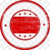 计算机图标符号-红色圆圈