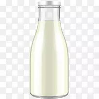 玻璃瓶-牛奶