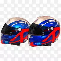 摩托车头盔自行车头盔个人防护装备头盔红色油漆