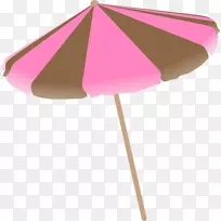 伞夹艺术沙滩浴巾