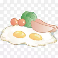食物鸡蛋沙拉夹艺术-早餐