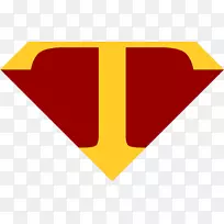 超人标志符号-t