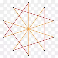 三角形圆点面积-多边形
