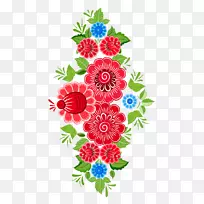 花卉装饰艺术设计图案-墨西哥花卉