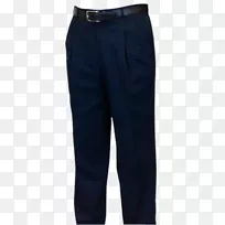 长裤钴蓝电蓝短裤腰裤