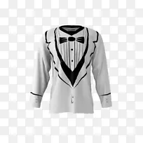 服装外装，正式穿夹克，袖子-燕尾服
