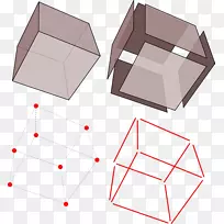 立方体几何数学剪贴画多边形