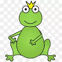 青蛙王子树蛙剪辑艺术童话