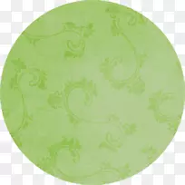 圆-绿圆