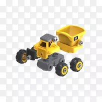 卡特彼勒公司玩具机械自卸车结构-自卸车