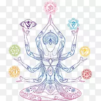 脉轮曼陀罗能量符号Anahata-shiva