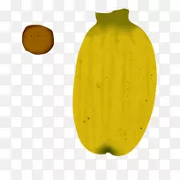 香蕉紫外线贴图水果食品.光点