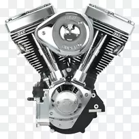 S&S循环哈雷-戴维森进化发动机摩托车发动机