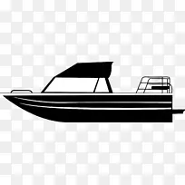 摩托艇，帆船，电脑图标，剪贴画.游艇