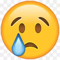 脸上带着喜悦的泪水表情符号哭着表情笑脸-表情脸