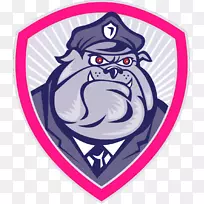 斗牛犬摄影版税-免费-警犬