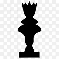 国际象棋皇后棋子夹艺术-国际象棋