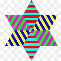 三角形绘图剪贴画.彩色三角形数