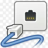 计算机图标接线图计算机网络电线电缆连接