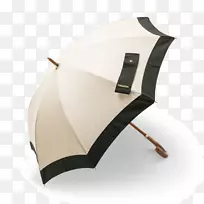 服装配件伞-黑色丝带