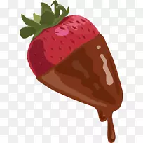 草莓奶昔巧克力覆盖樱桃托巧克力