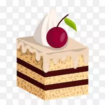 托特巧克力蛋糕糖霜&糖霜生日蛋糕-波洛