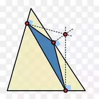 三角形Simson线几何点-三角网