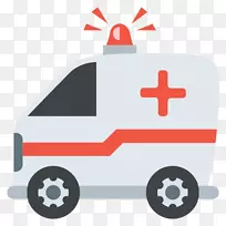 表情符号t恤贴纸短信.救护车