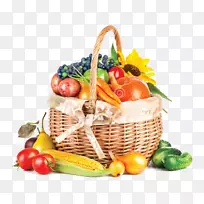 水果收获蔬菜剪贴画-水果篮