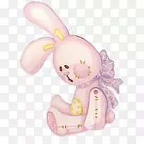 小兔宝宝淋浴夹艺术兔