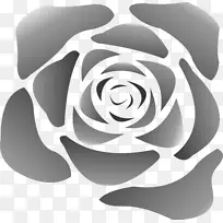 玫瑰剪贴画-白玫瑰