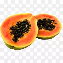 青木瓜色拉泰国菜水果-番木瓜