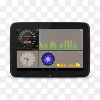 车速表汽车显示装置gps导航系统.速度计