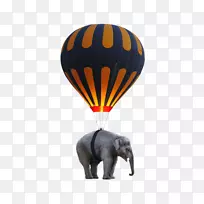 热气球大象玩具气球-大象主题