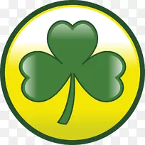 圣帕特里克节爱尔兰三叶草爱尔兰人三月十七日-三叶草