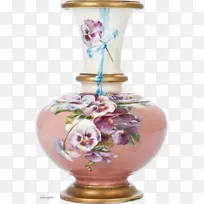 花瓶花盆夹艺术花瓶