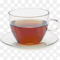 绿茶咖啡杯茶花冰茶
