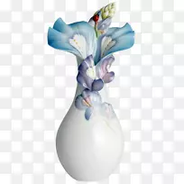 花瓶陶瓷画夹艺术花瓶