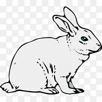 天鹅绒兔子复活节兔子剪贴画-大象兔