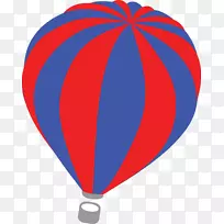 热气球飞机夹艺术.气球