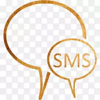 短消息移动电话信息计算机图标-SMS