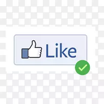 Facebook喜欢按钮Oculus裂缝社交媒体-登录按钮