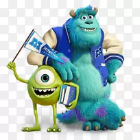 詹姆斯p.Sullivan Youtube怪物公司电影Pixar-怪物大学